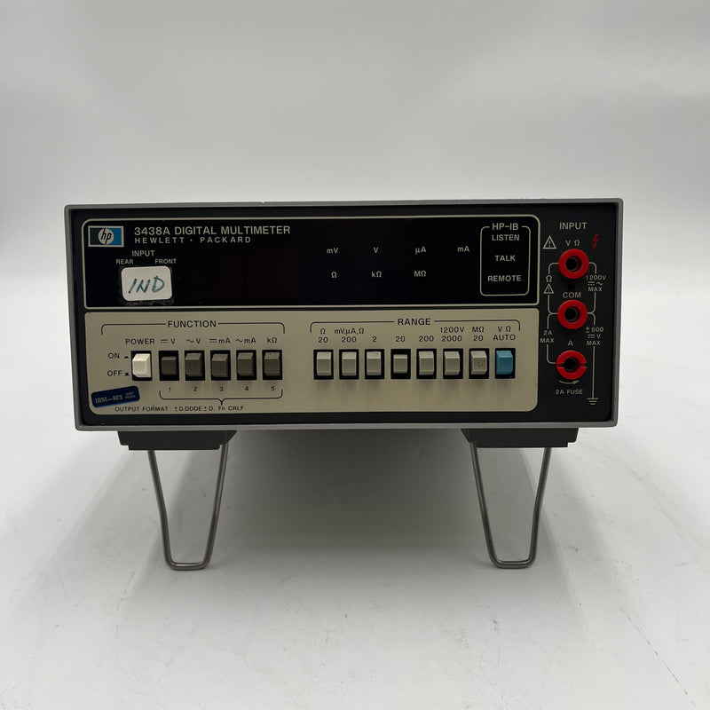 Agilent 3438 A DMM (Digital Multimeter)