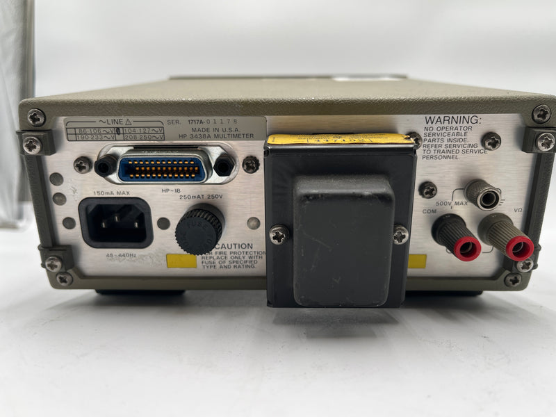 Agilent 3438 A DMM (Digital Multimeter)
