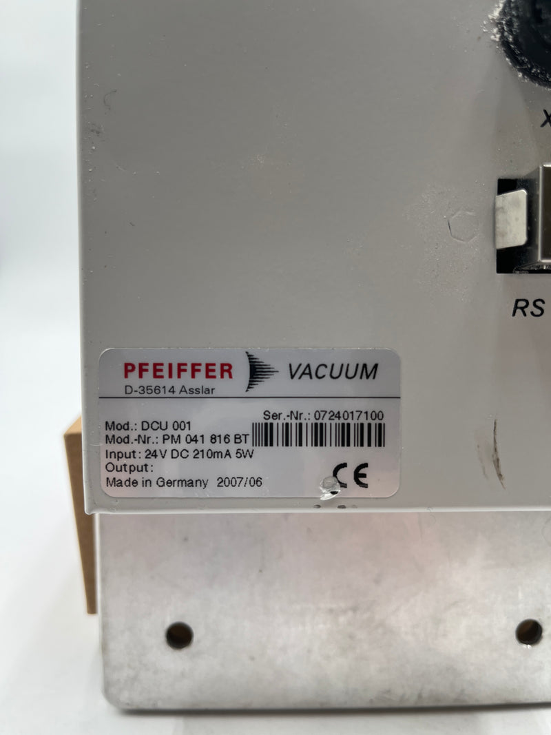 Pfeiffer PM 041 816 BT DCU (Digital Control Unit)
