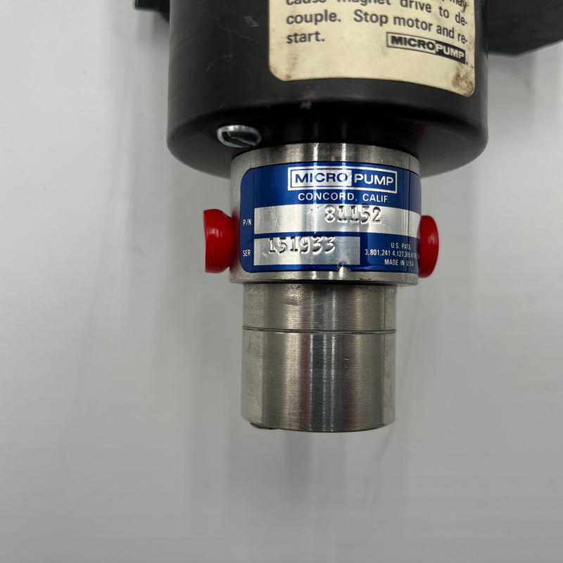 Micropump 81152 Pump