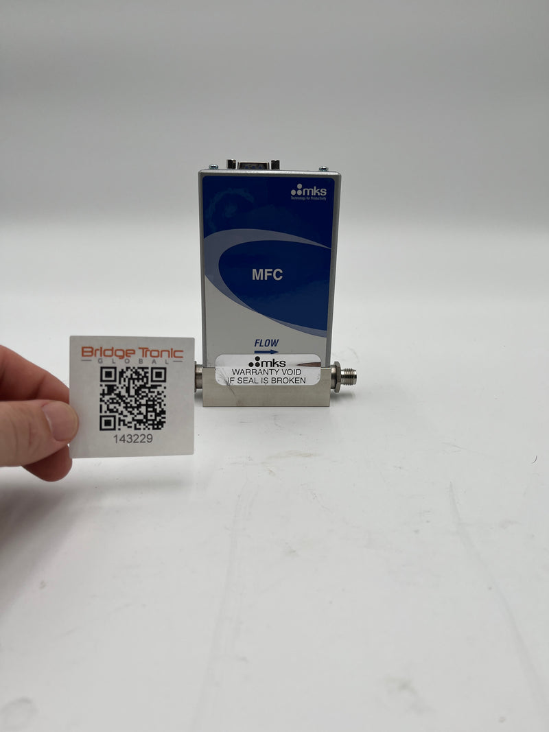 MKS GE 50 A 0 A 08203 S 5 V 020 MFC (Mass Flow Controller)