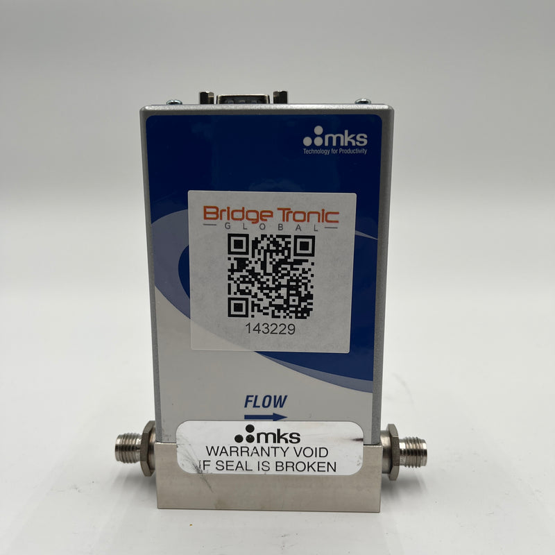 MKS GE 50 A 0 A 08203 S 5 V 020 MFC (Mass Flow Controller)