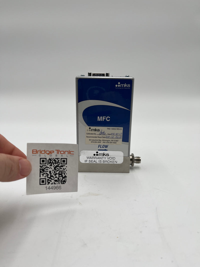MKS GE 50 A 0082038 SV 020 MFC (Mass Flow Controller)