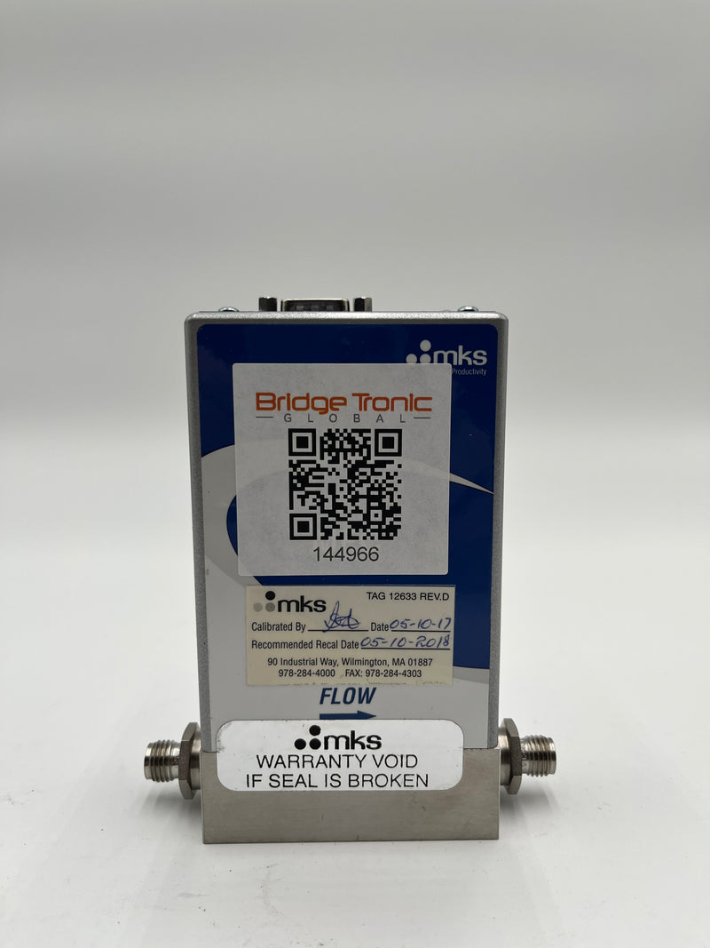 MKS GE 50 A 0082038 SV 020 MFC (Mass Flow Controller)