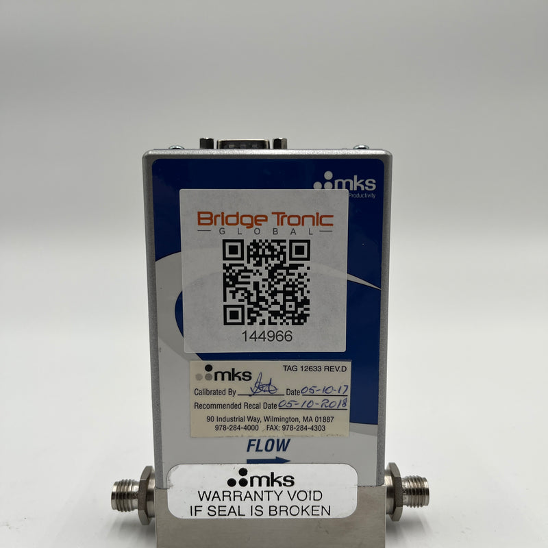 MKS GE 50 A 0082038 SV 020 MFC (Mass Flow Controller)