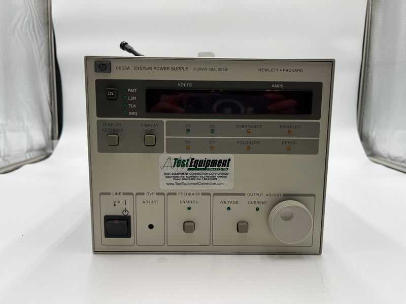 Agilent 6033 A Power Supply