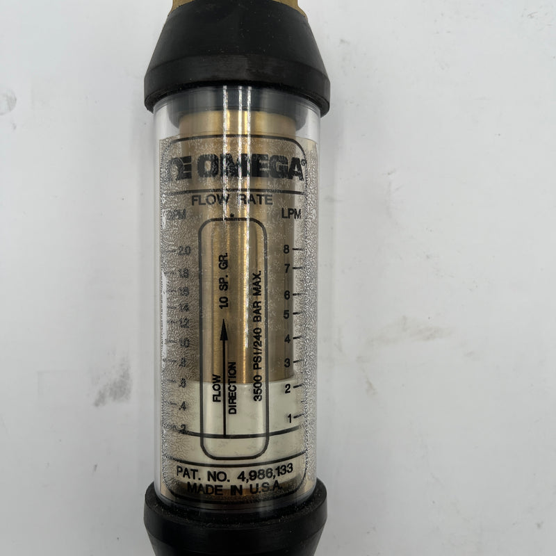 Omega FLMW 1402 BR Flow Meter