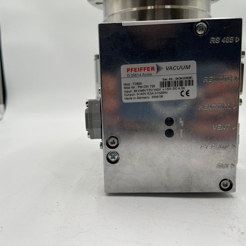 Pfeiffer TMU 064 P Turbo Pump