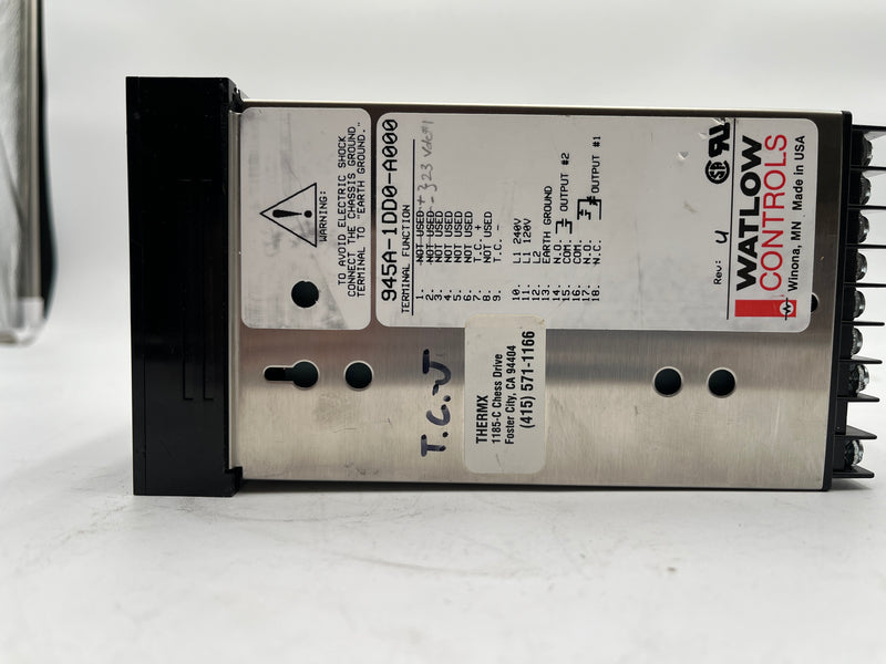 Watlow 945 A 1 DD 0 A 000 Process Controller