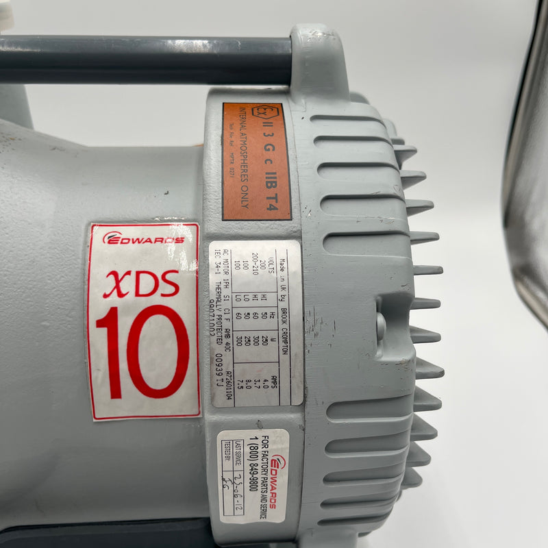 Edwards XDS 10 Dry Scroll Pump
