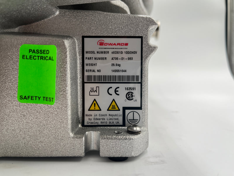 Edwards nXDS 10 i Dry Scroll Pump