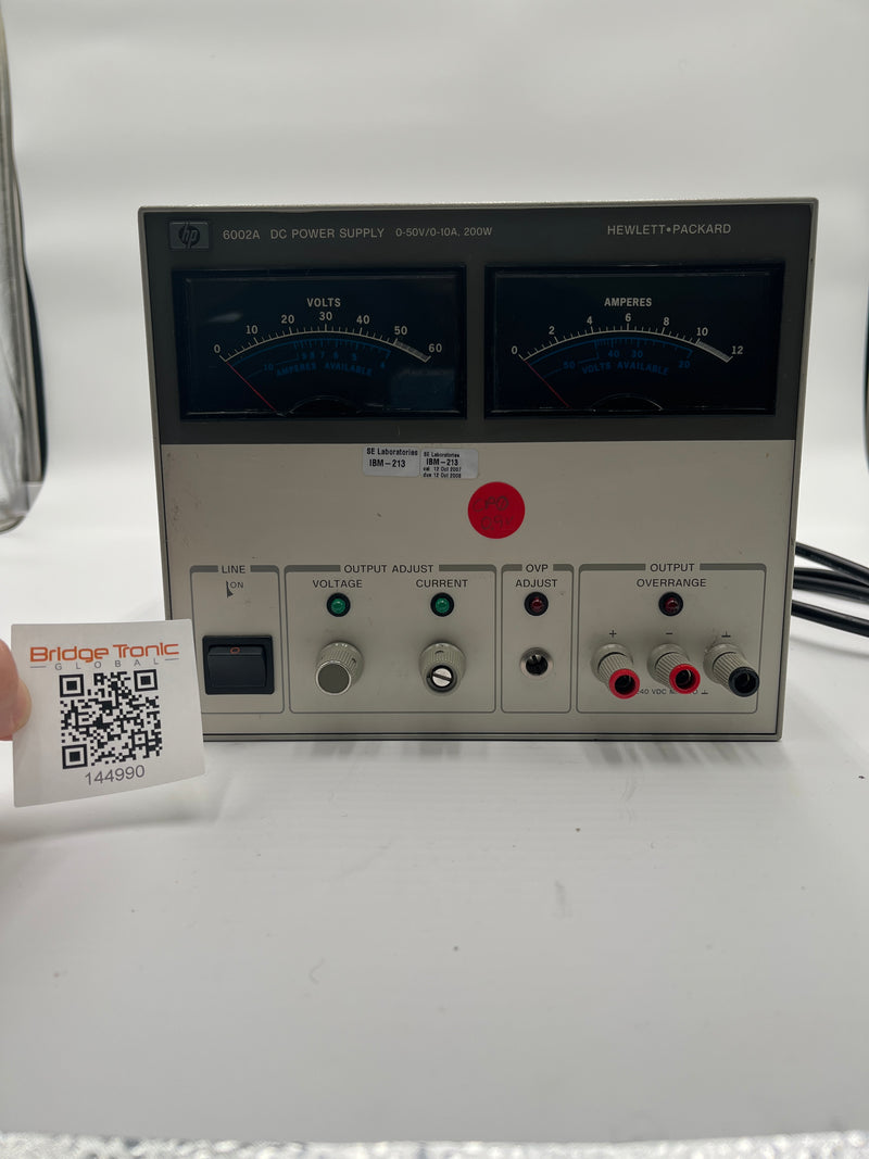 Agilent 6002 A DC Power Supply