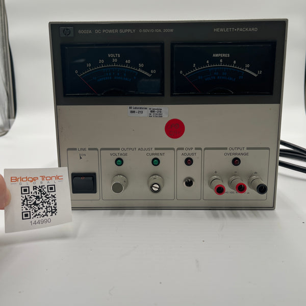 Agilent 6002 A DC Power Supply