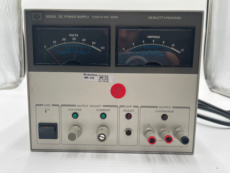 Agilent 6002 A DC Power Supply