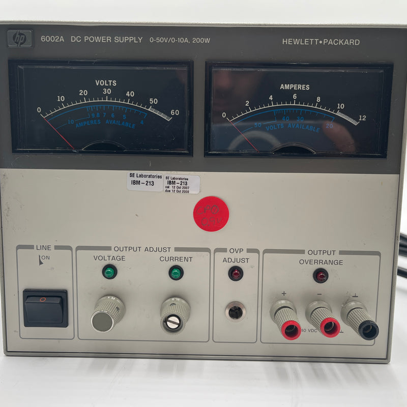 Agilent 6002 A DC Power Supply
