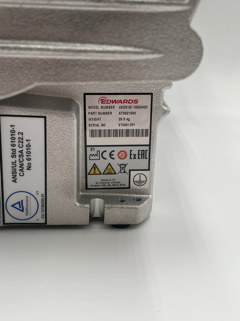 Edwards nXDS 10 i Dry Scroll Pump