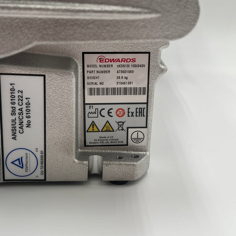 Edwards nXDS 10 i Dry Scroll Pump
