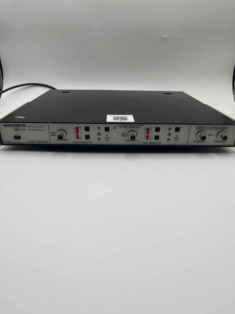 Data Precision D 1000 Dual Pre-Amplifier