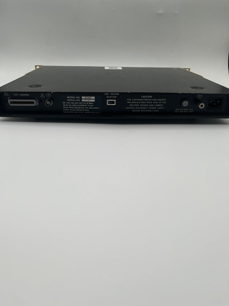 Data Precision D 1000 Dual Pre-Amplifier