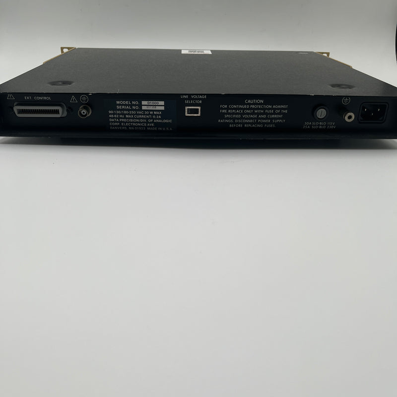 Data Precision D 1000 Dual Pre-Amplifier