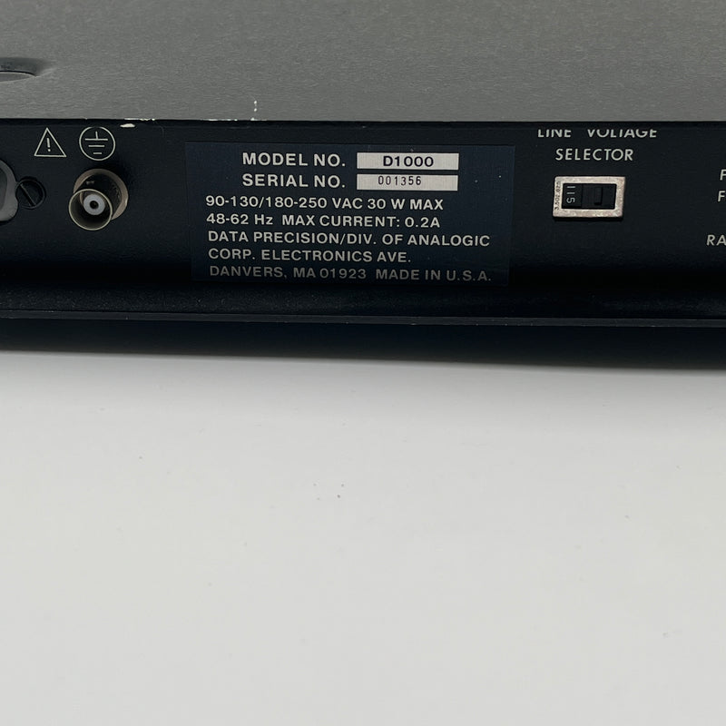 Data Precision D 1000 Dual Pre-Amplifier