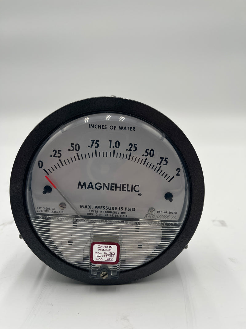 Dwyer 2002 C Magnehelic Gauge
