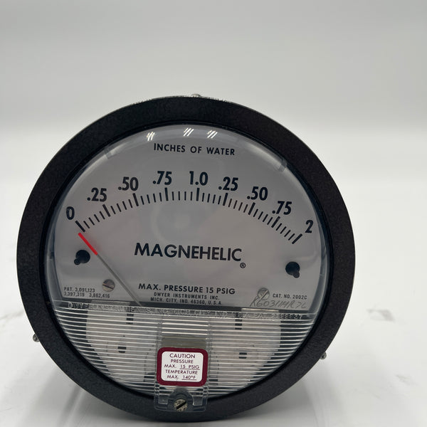 Dwyer 2002 C Magnehelic Gauge