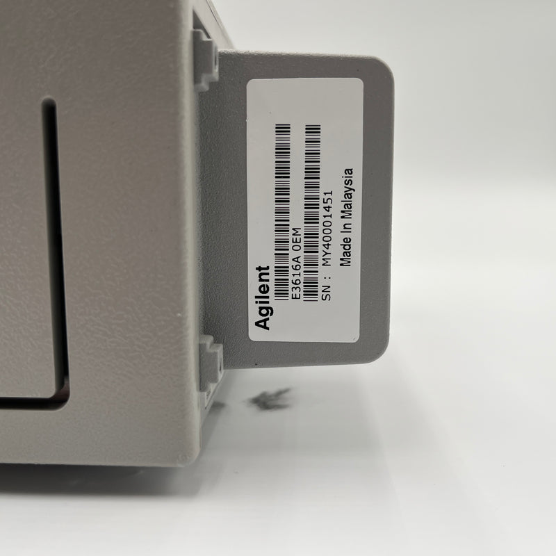 Agilent E 3616 A DC Power Supply
