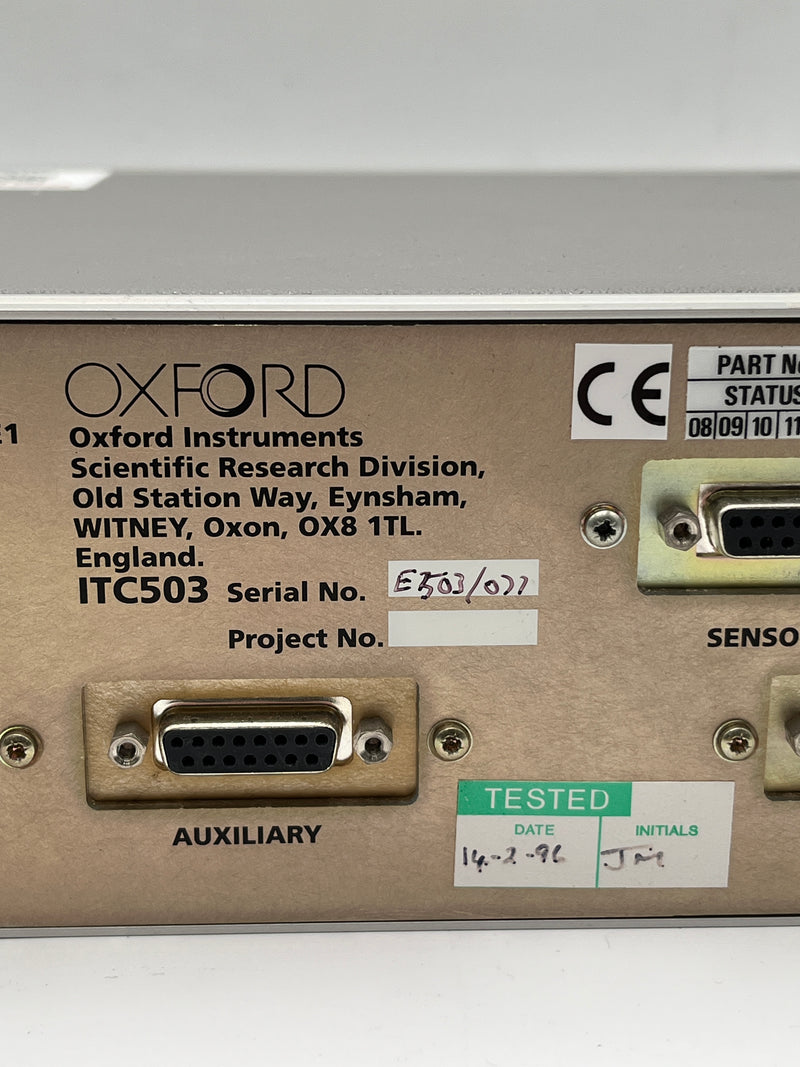 Oxford ITC 503 Temperature Controller