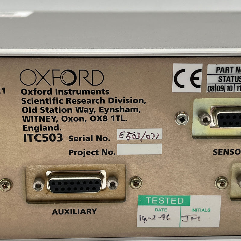 Oxford ITC 503 Temperature Controller