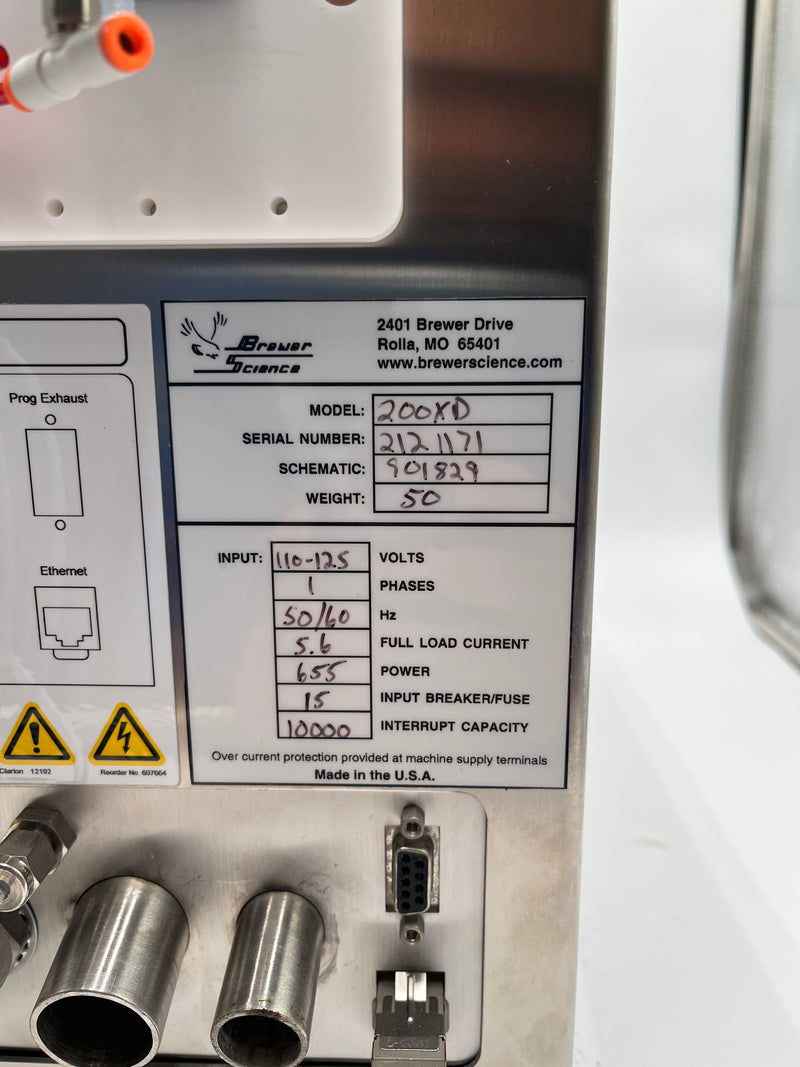 Brewer Science CEE 200 XD Spay / Puddle Developer