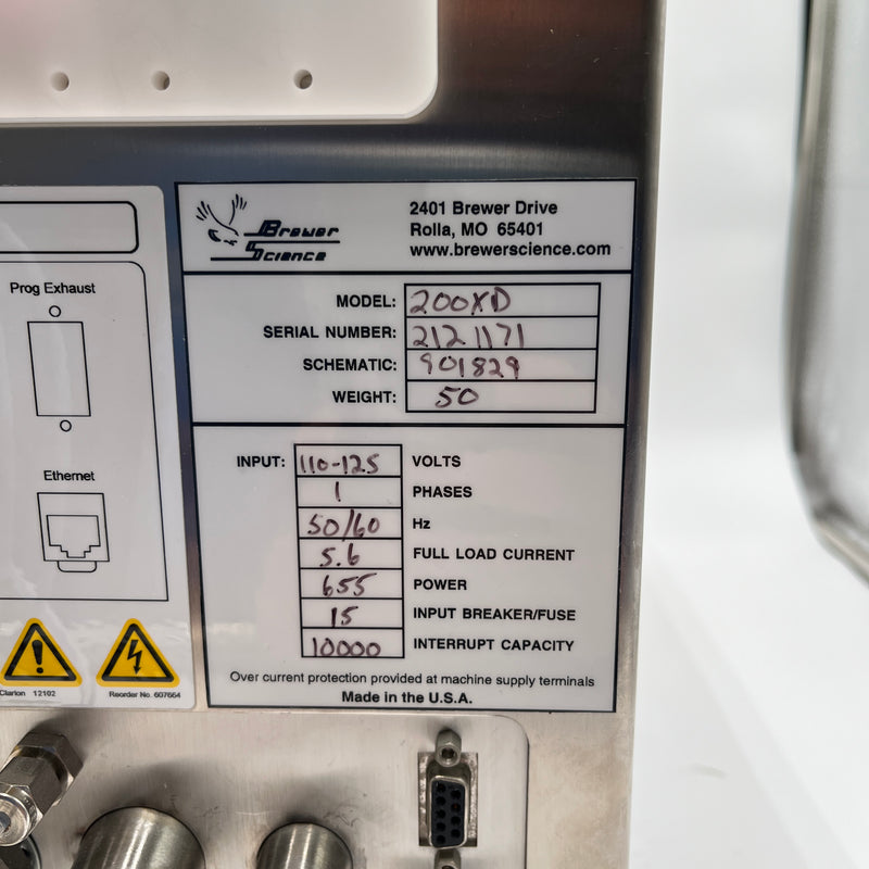 Brewer Science CEE 200 XD Spay / Puddle Developer