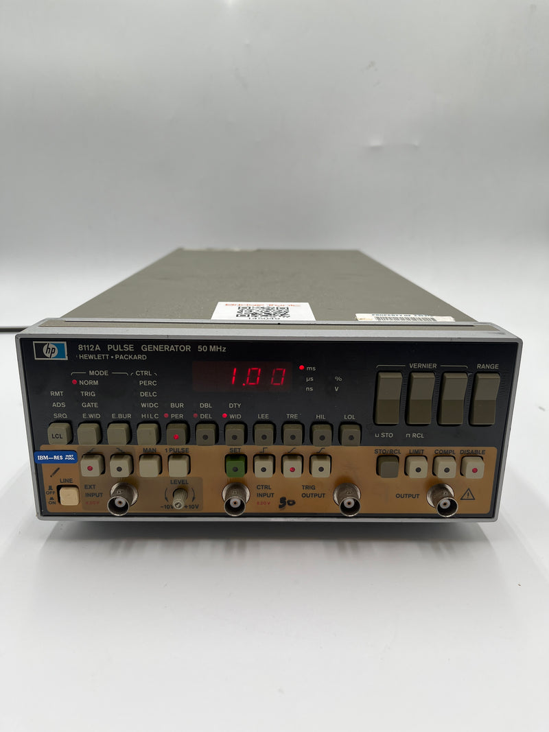 Agilent 8112 A Pulse Generator