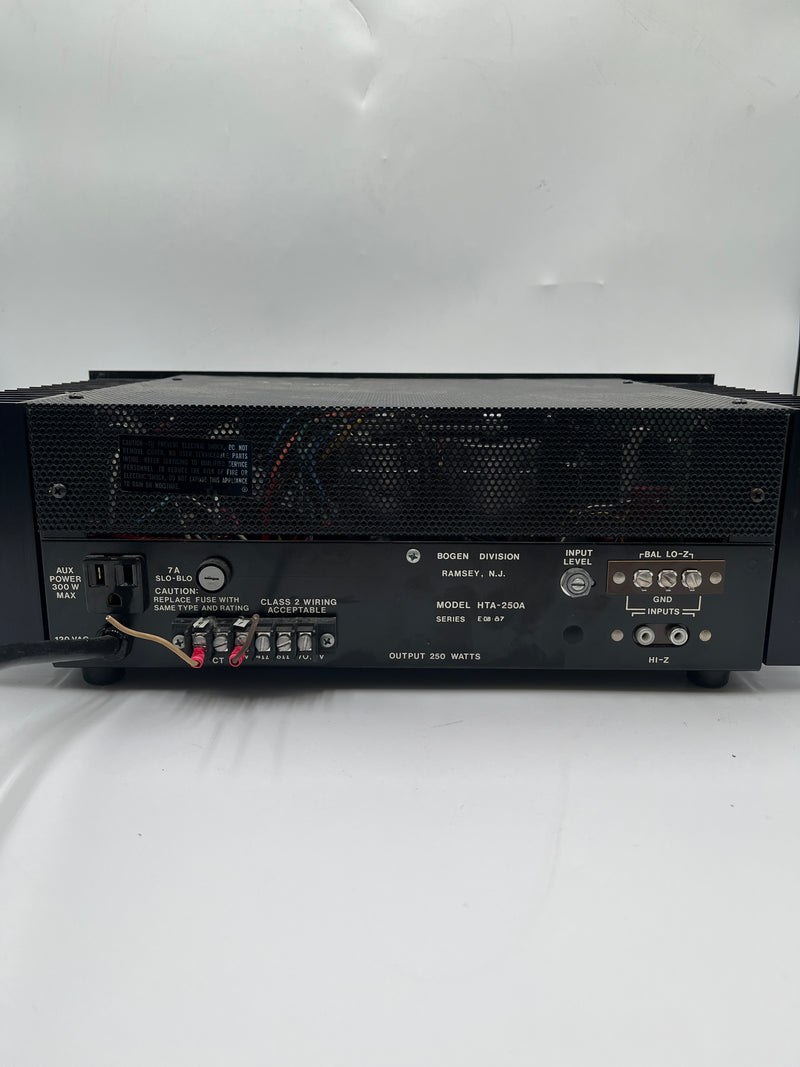 Bogen HTA 250 A Power Amplifier