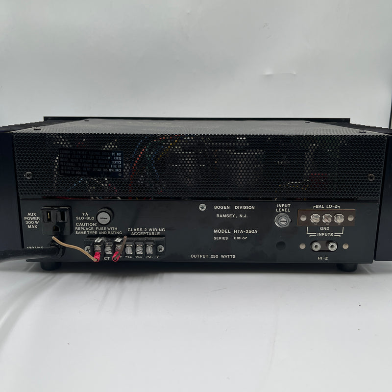 Bogen HTA 250 A Power Amplifier