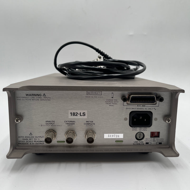 Keithley 182 LS Digital Voltmeter