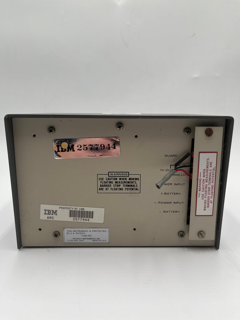 Keithley 155 Null Detector Microvoltmeter