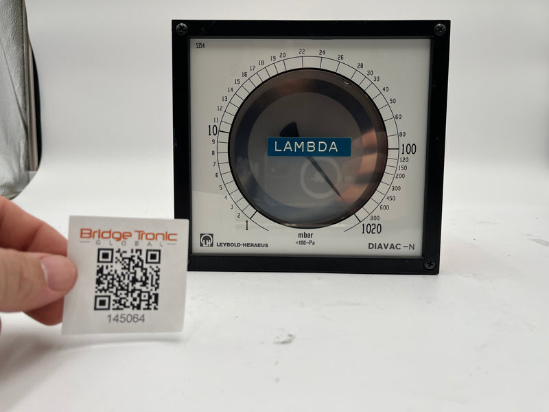 Leybold Heraeus DIAVAC N Diaphragm Vacuum Gauge