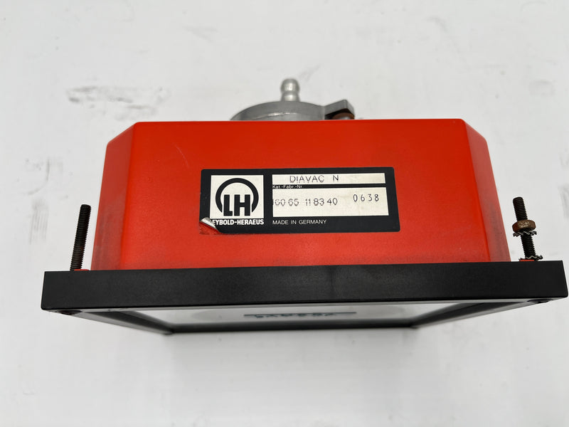 Leybold Heraeus DIAVAC N Diaphragm Vacuum Gauge