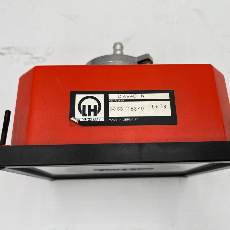 Leybold Heraeus DIAVAC N Diaphragm Vacuum Gauge