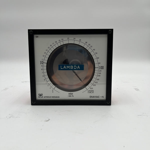 Leybold Heraeus DIAVAC N Diaphragm Vacuum Gauge