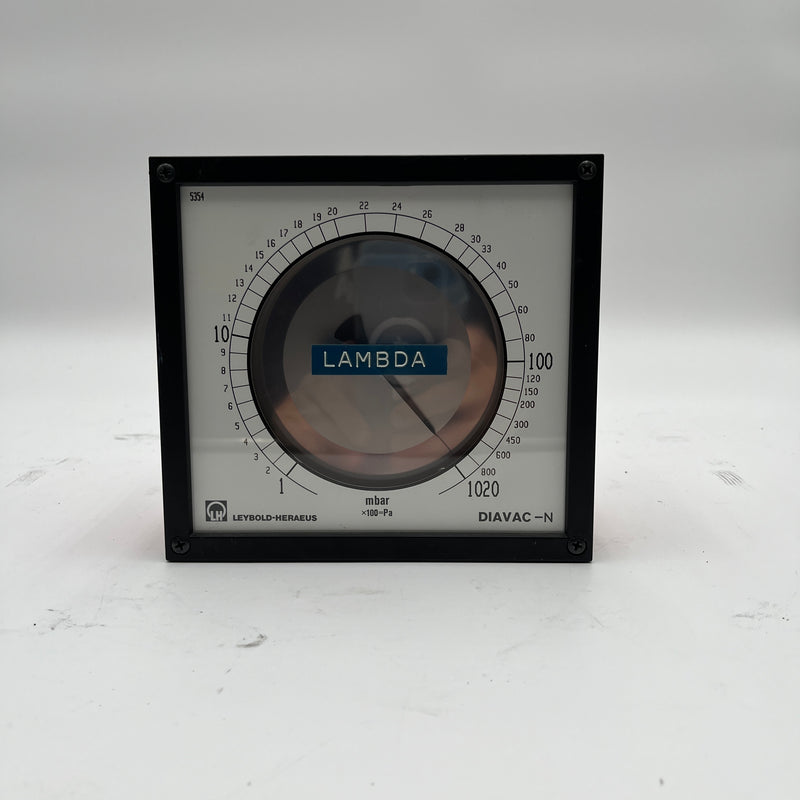 Leybold Heraeus DIAVAC N Diaphragm Vacuum Gauge