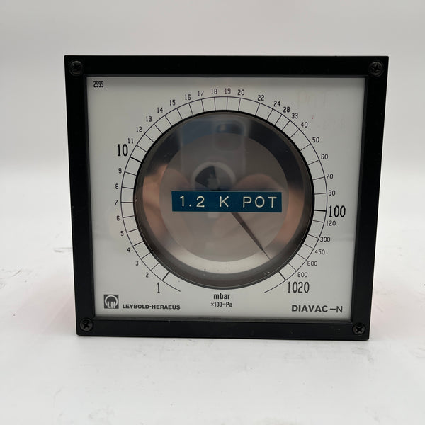 Leybold Heraeus DIAVAC N Diaphragm Vacuum Gauge