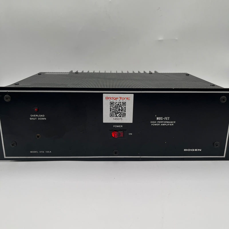Bogen HTA 125 A Power Amplifier