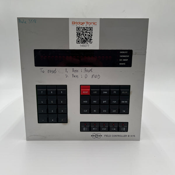 Bruker B H 15 Controller