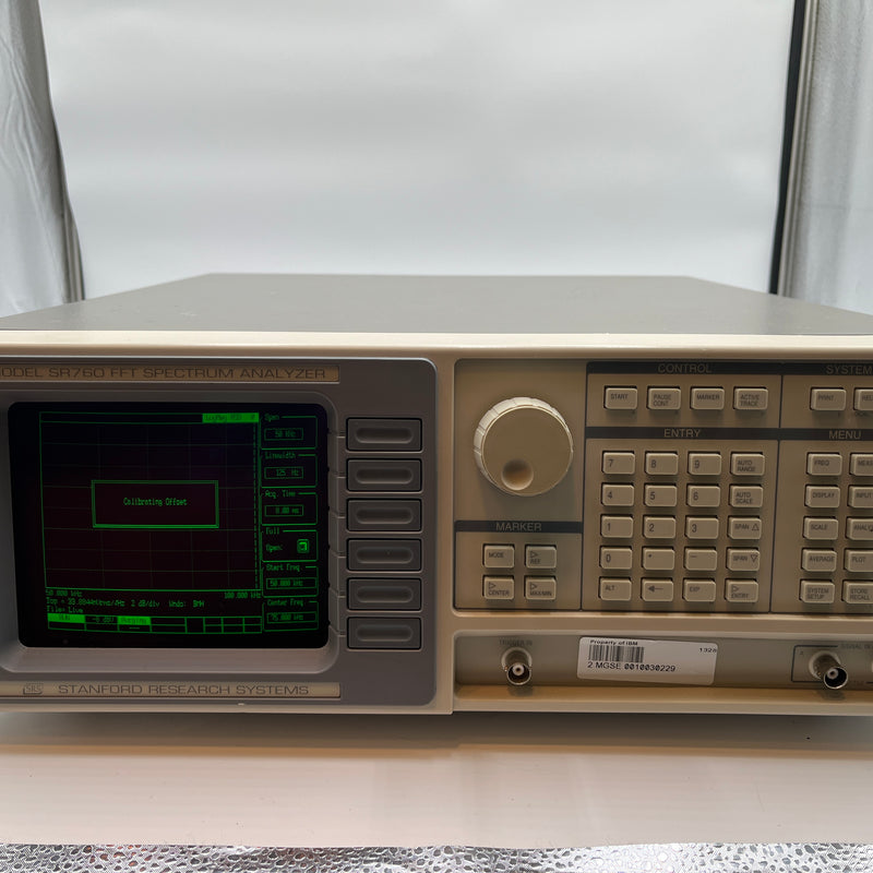 Stanford Research Systems (SRS) SR 760 FFT Spectrum Analyzer