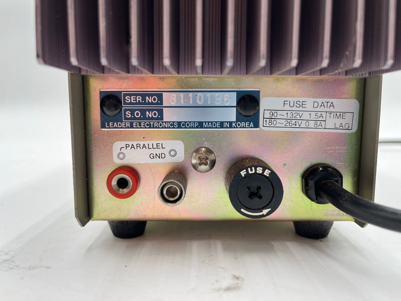 Leader LPS 161 A DC Power Supply