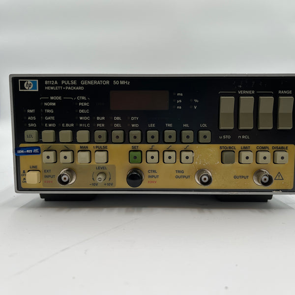 Agilent 8112 A Pulse Generator
