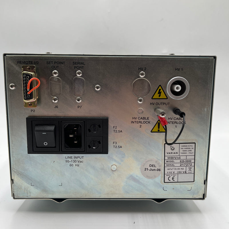 Varian 929 5000 Pump Controller