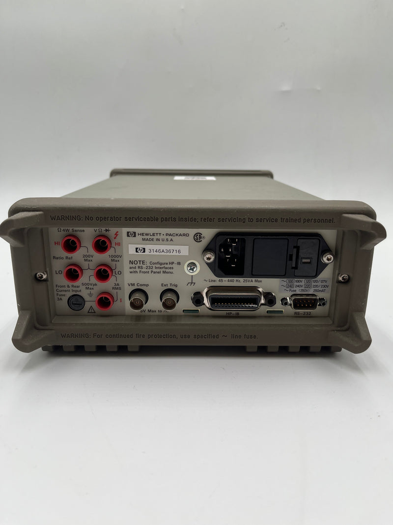 Agilent 34401 A Multimeter